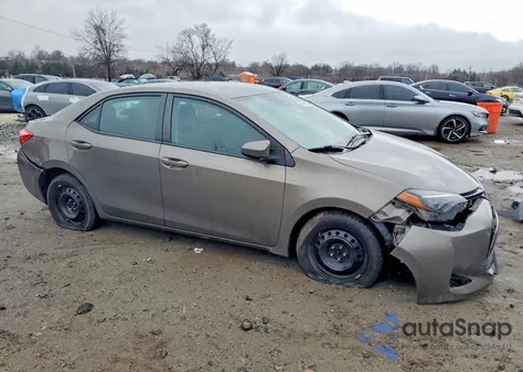 2017 Toyota Corolla Le from USA, damaged, VIN 2T1BURHE0HC869104